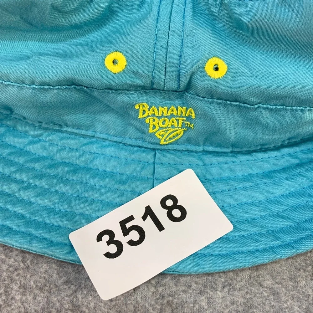 Banana Boat Logo Kids Turquoise Banana Boat Bucket Hat Sun Protection 4X-6X